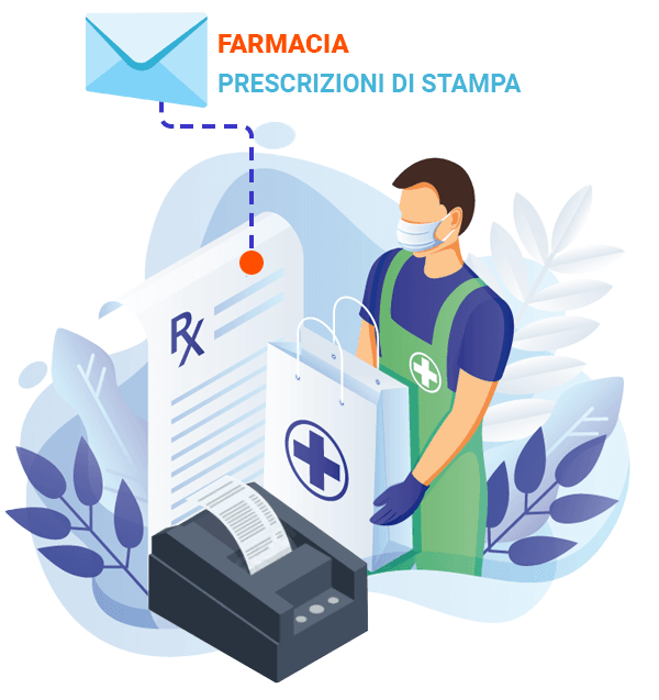 Stampa automatica delle ricette della farmacia