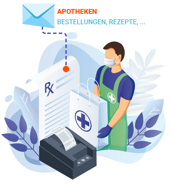 apotheek automatisch recepten uitprinten