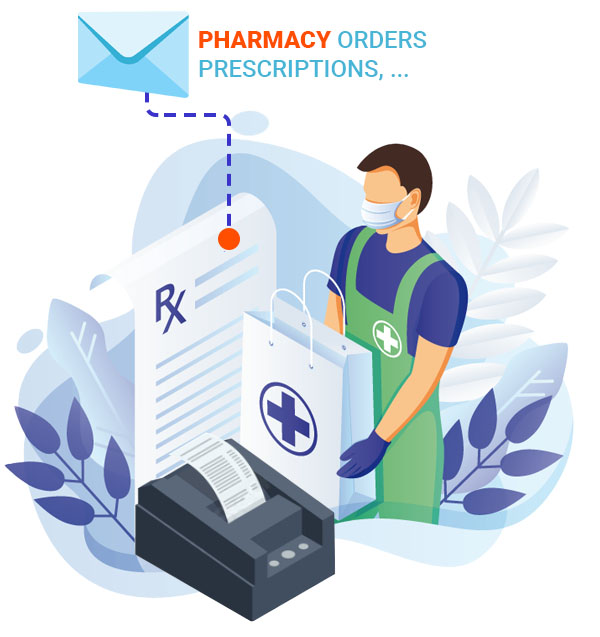 print pharmacy orders