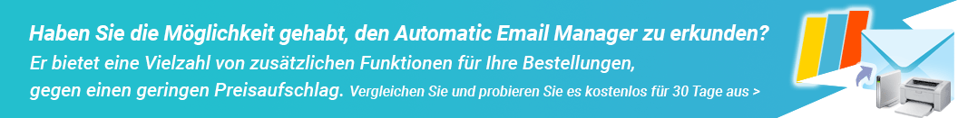 compare Automatic Email Manager and Auto Print Order