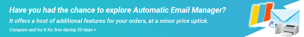 compare Automatic Email Manager and Auto Print Order